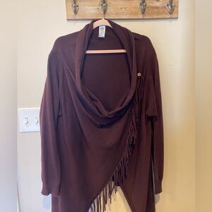 She + Sky sweater / wrap. Size 1XL​